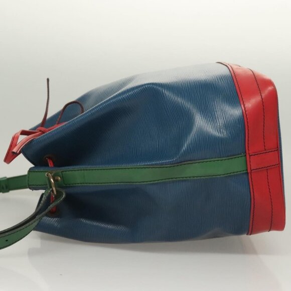 LOUIS VUITTON Epi Toriko Color Noe Bag Red Blue Green M44084 LV Auth - Picture 5 of 16